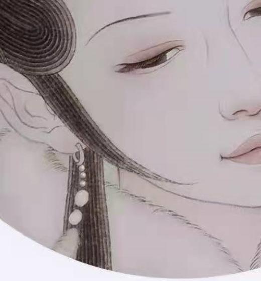 付落红 | 工笔人物03 40cm×40cm 商品图4