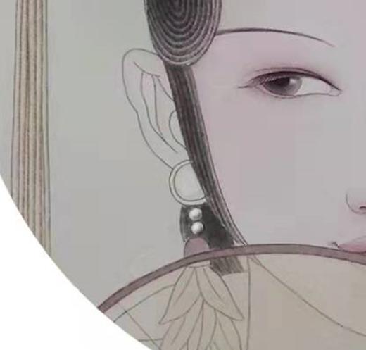 付落红 | 工笔人物02 40cm×40cm 商品图6