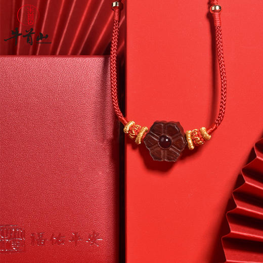 牛首山文创福佑平安新年红绳新年挂件手链 商品图1