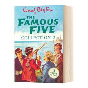 五个小伙伴历险记三合一故事集4-6 英文原版 The Famous Five Collection 2 儿童英语章节小说书 Enid Blyton 伊妮德布莱顿