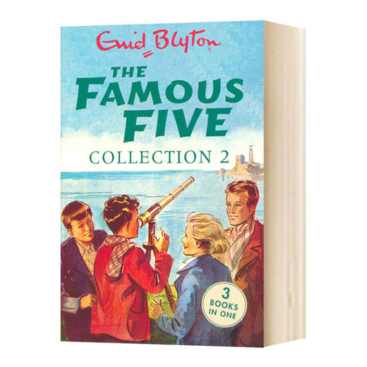 五个小伙伴历险记三合一故事集4-6 英文原版 The Famous Five Collection 2 儿童英语章节小说书 Enid Blyton 伊妮德布莱顿 商品图0