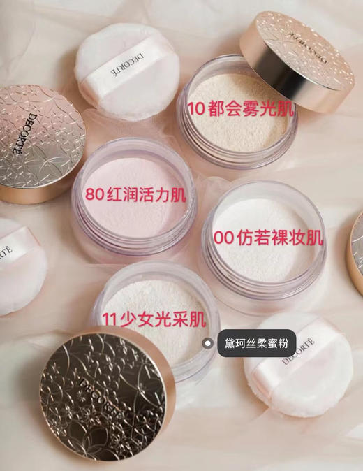 【一秒雾化0毛孔】Decorte黛珂 白檀舞蝶丝绒蜜粉散粉 20g 商品图1