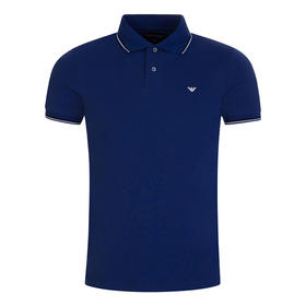 EMPORIO ARMANI 阿玛尼 男士短袖T恤 宝蓝 8N1FB4 1JPTZ 0938
