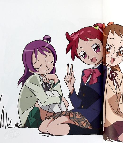 【中商原版】小魔女DoReMi 马越嘉彦画集 日文原版 おジャ魔女どれみ20’s Illustrations+ 商品图4