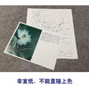 【有步骤、大彩图】李晓明工笔画白描底稿斗方小品《荷池清梦》荷花初学者临摹花鸟线稿K088 商品缩略图2
