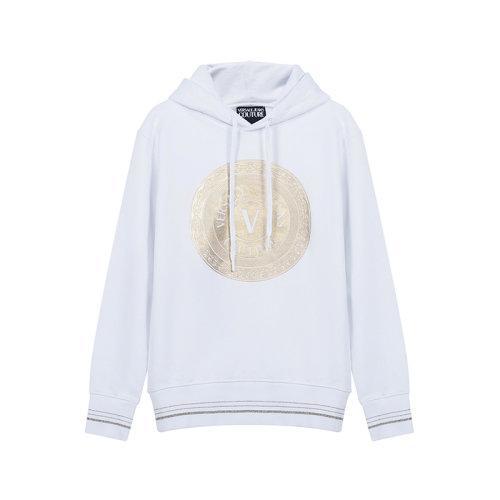 VERSACE JEANS COUTURE/VERSACE JEANS COUTURE 2021款 男卫衣 男士棉质连帽长袖卫衣运动衫 B7GWA7TX 30318 商品图5