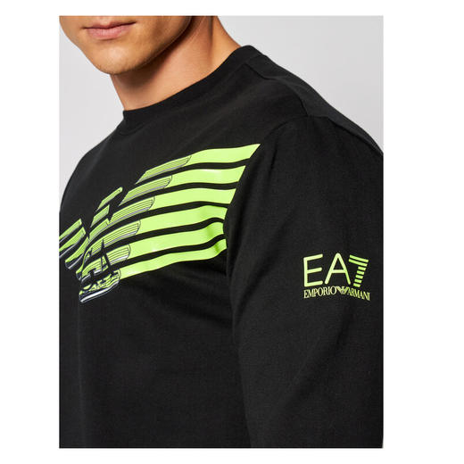 EMPORIO ARMANI EA7 阿玛尼 男士卫衣 黑色 6KPM45 PJ05Z 1200 商品图2