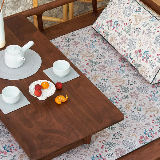 雅蕊棕榈罗汉床新中式棕榈垫子 商品图2