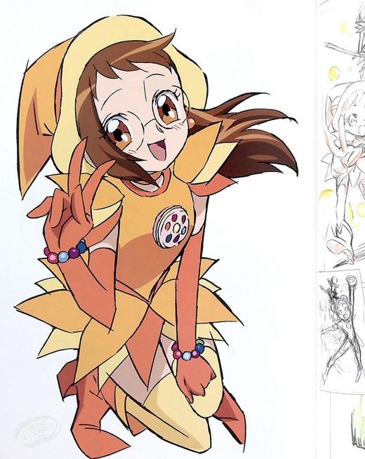 【中商原版】小魔女DoReMi 马越嘉彦画集 日文原版 おジャ魔女どれみ20’s Illustrations+ 商品图5