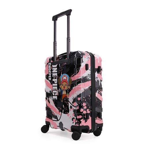 银座ONE PIECE/航海王 乔巴正版行李箱 拉链拉杆箱 TSA海关锁20寸 商品图5