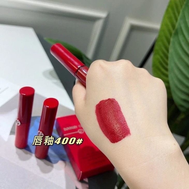 【预售】【阿玛尼唇釉小样礼盒装】上唇显色 饱和度高 迷你管身 精巧