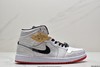 耐克乔丹CLOT x Air Jordan 1 Mid Fearless重磅联名白丝绸高帮休闲运动板鞋CU2804-100男女鞋 商品缩略图0