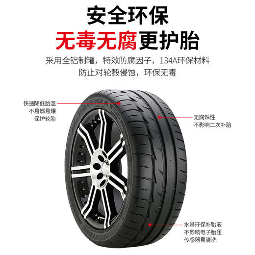 多功能应急补胎液650ML 摩托车汽车轮胎自补元气罐补胎液电动车自动充气补胎 商品图4