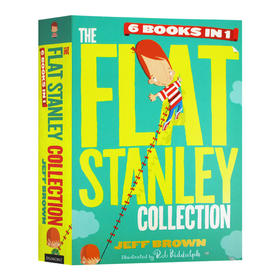 纸片人斯坦利六合一合集 英文原版 The Flat Stanley Collection 儿童英语桥梁章节书 课外阅读读物书籍