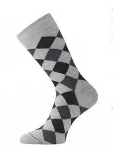 捷克LASTING美利奴羊毛菱格长筒袜