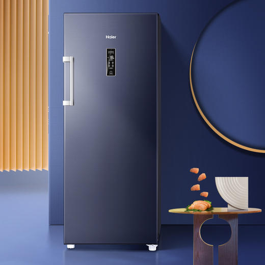 海尔（Haier）立式冷柜BD-192WGHS9B8深海蓝 商品图0