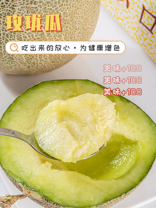 日本玫珑网纹瓜 2枚装 商品图3