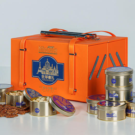 分三个包裹 美荻斯 全球豪礼 【进口马口铁罐装】1590g/盒+歌帝梵 经典片装巧克力 礼盒12片装/盒+法蒂欧 巴黎·假期780g/盒【JLCJ 10.0】 商品图4