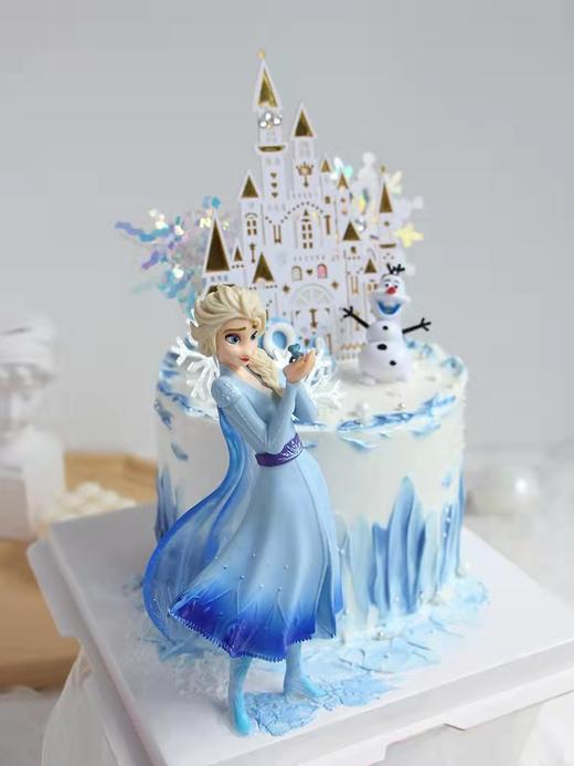 【爱莎大人公主2】叮当CAKE爆款生日蛋糕-鲜果奶油蛋糕 商品图1