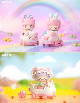 【52TOYS】Kimmy&Miki碰碰车系列盲盒潮玩手办周边心意玩具摆件
