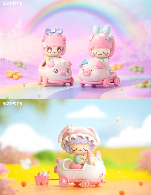 【52TOYS】Kimmy&Miki碰碰车系列盲盒潮玩手办周边心意玩具摆件 商品图0