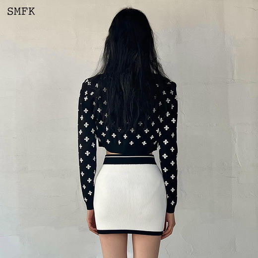 预售|SMFK Garden 花园双面开衫 黑白UT024BW .潮快闪[福利品] 商品图3