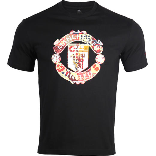 ADIDAS/阿迪达斯曼联足球运动短袖T恤成人男H63996 商品图1