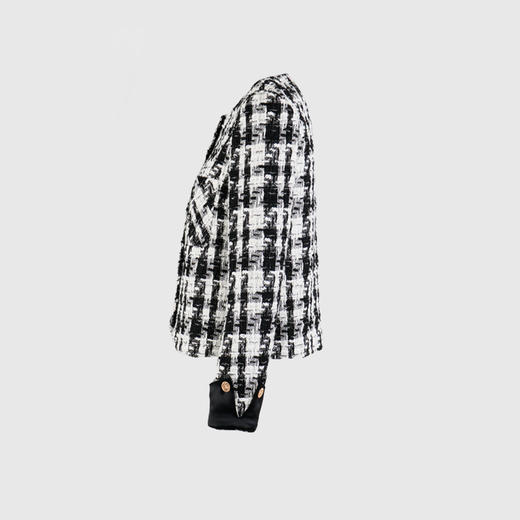 可拆卸袖多扣装饰外套 商品图1