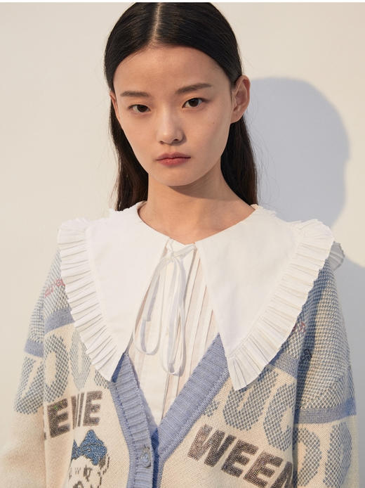 TeenieWeenie小熊宽松韩版春季开衫TTCK221101T 商品图1