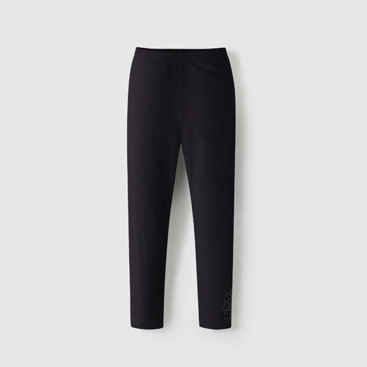 安奈儿女童全腰针织打底裤ag216600 商品图0