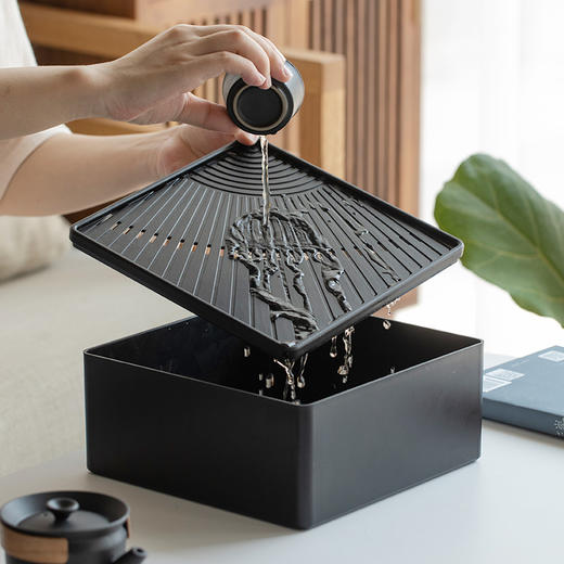 【日式粗陶，古朴禅意】便携式户外旅行茶具，横扫设计大奖的便携茶具！ 商品图9