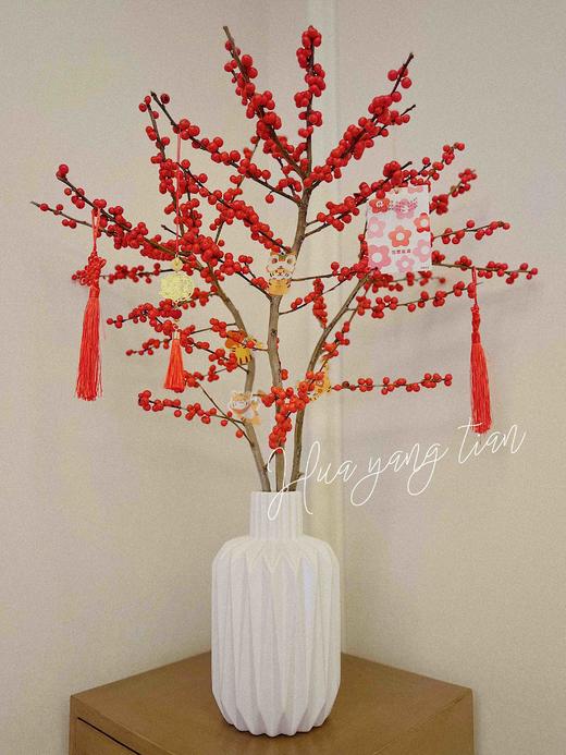 冬青瓶花 · 瓶插花  （花瓶单拍） 商品图1