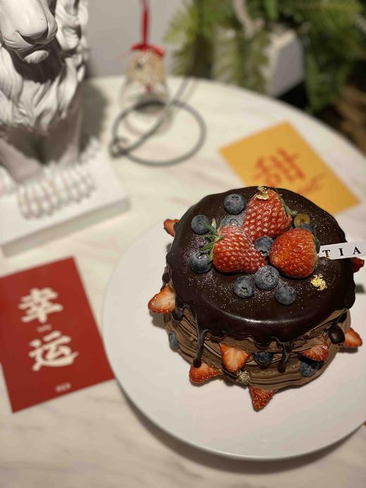 黑巧克力瀑布蛋糕，重度巧克力爱好者福利 商品图1