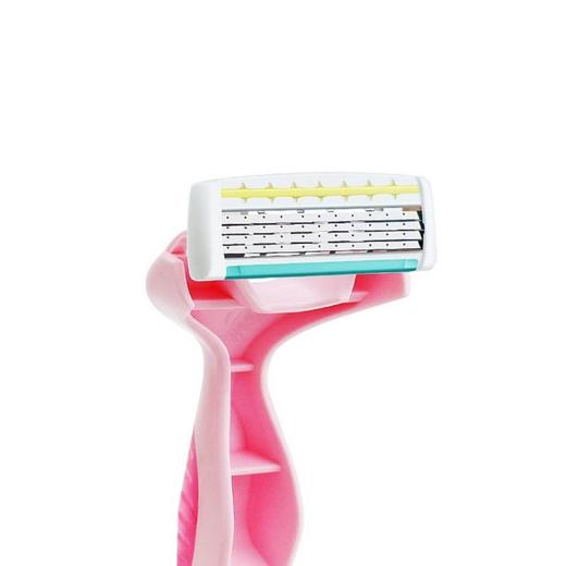 贝印自由自在四枚刃女用剃刀（3把装） 商品图0