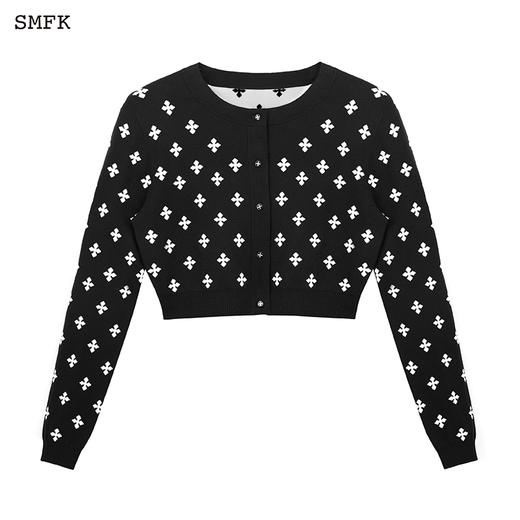 预售|SMFK Garden 花园双面开衫 黑白UT024BW .潮快闪[福利品] 商品图4