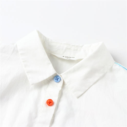 安奈儿女童翻领长袖上衣ag211635 商品图2