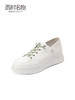 西村名物2022春季新款低跟平底鞋休闲百搭小白鞋女板鞋厚底X22AM16921 商品缩略图2