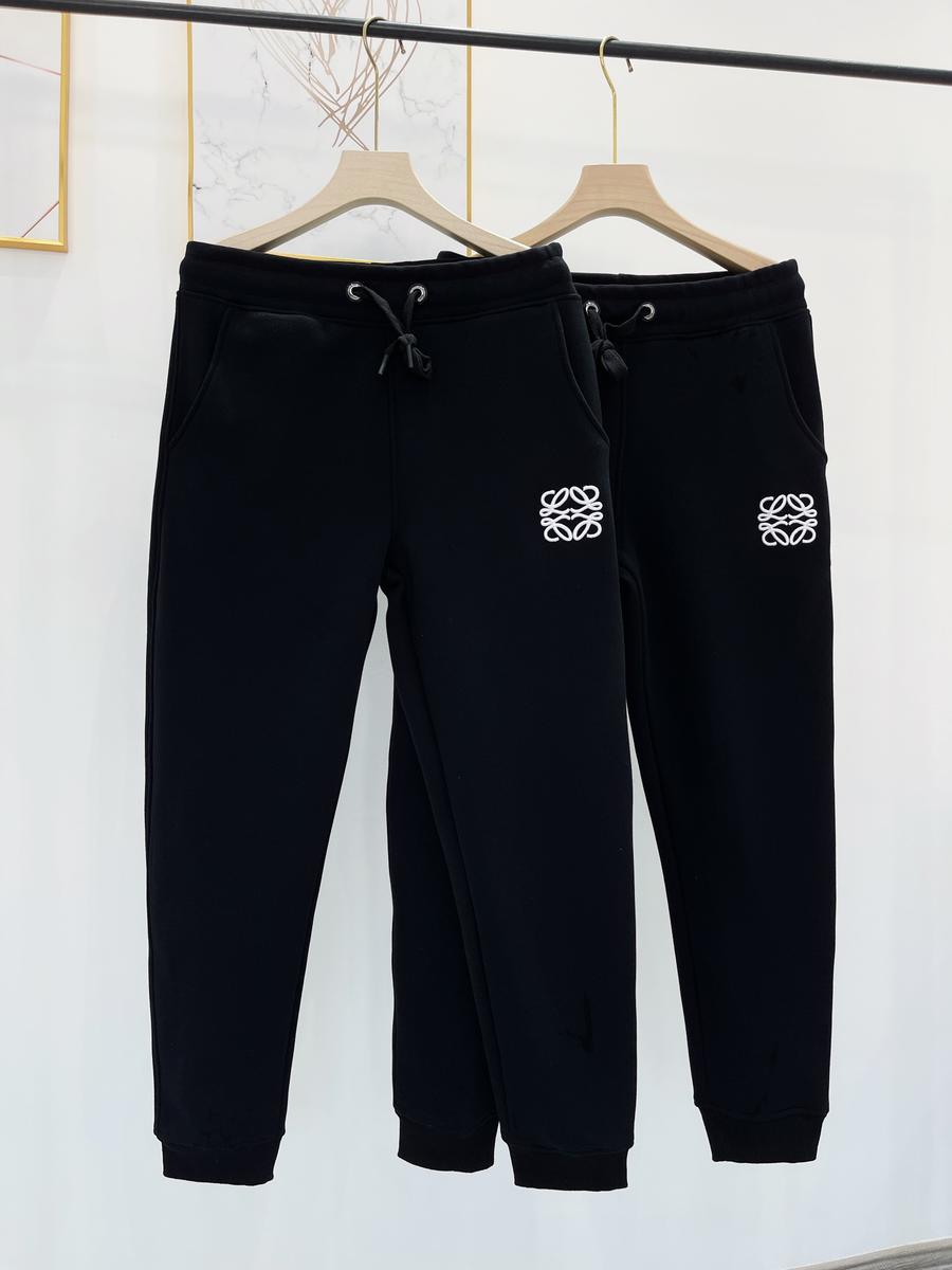 跨年售后 罗意威加绒加厚超柔卫裤 sm 211395