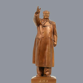 宇达青铜摆件 田金铎 孙家彬作品《毛泽东》艺术装饰摆件