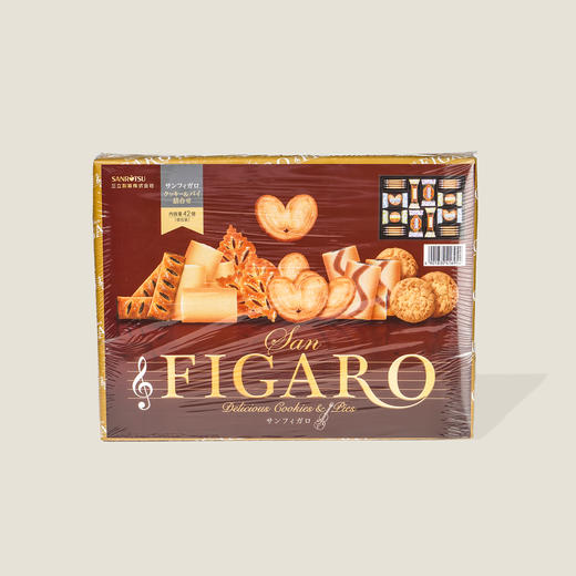 三立多口味饼干礼盒（42装）313.6g 商品图0