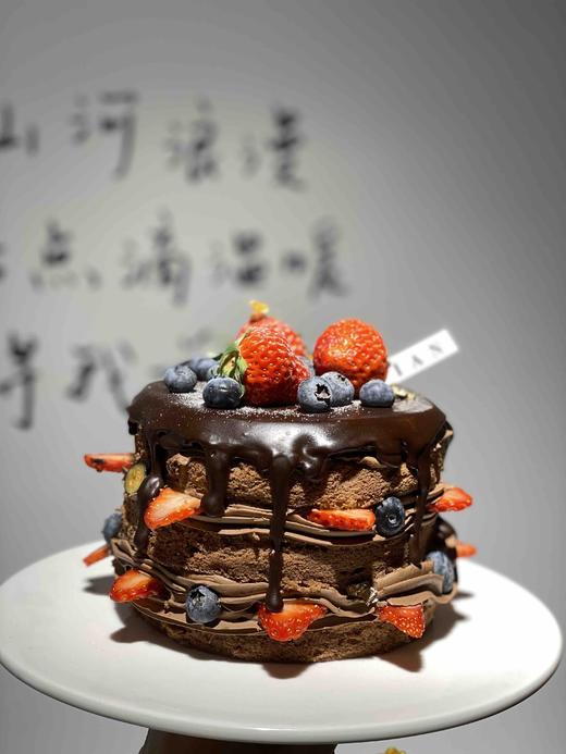 黑巧克力瀑布蛋糕，重度巧克力爱好者福利 商品图3
