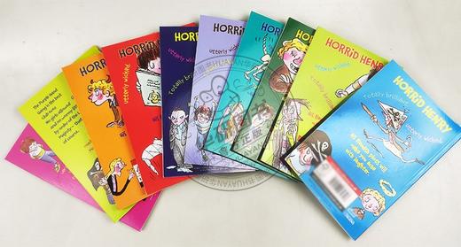 淘气包亨利10册套装 英文原版 Horrid Henry's Cheeky Collection 儿童小说章节书 商品图2