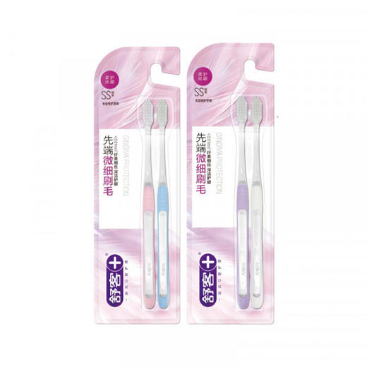 QZ舒客特护牙刷双支装*2 商品图0