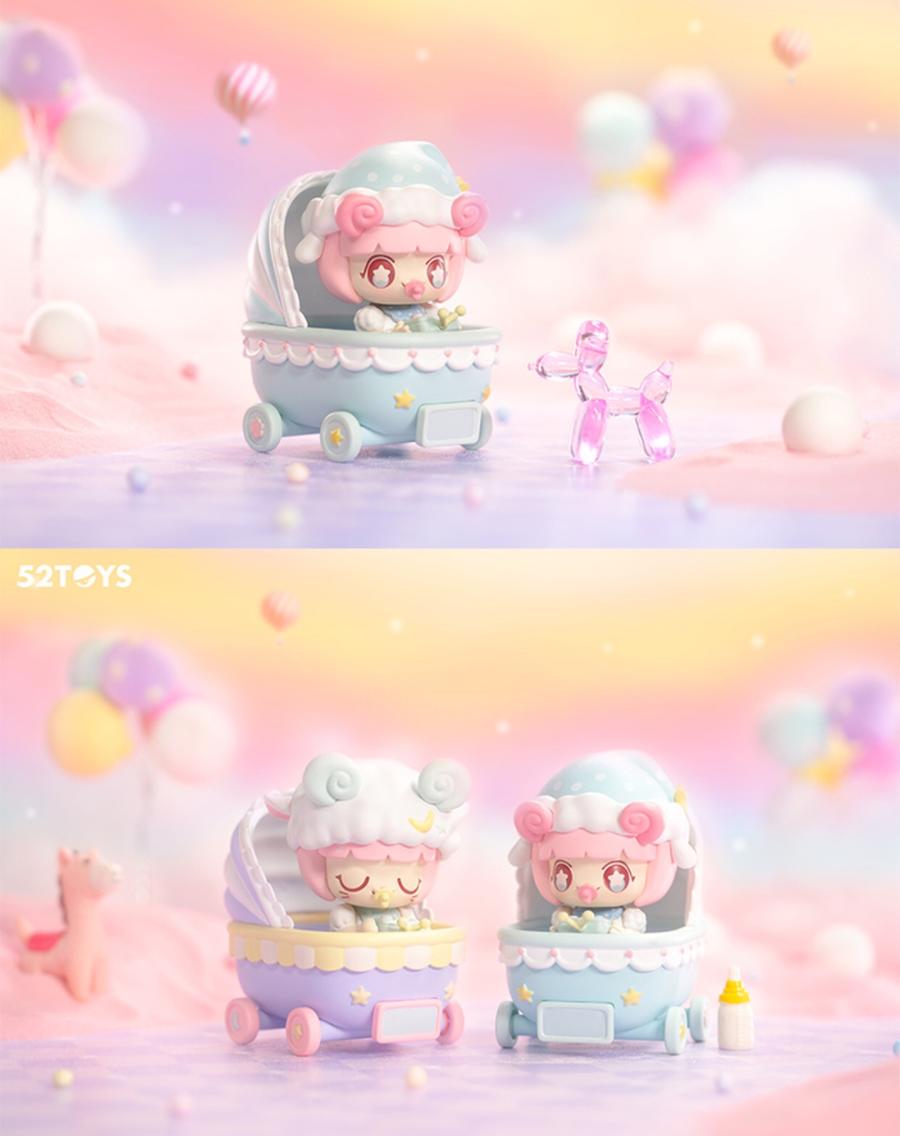【52toys】kimmy&miki碰碰车系列盲盒潮玩手办周边心意玩具摆件