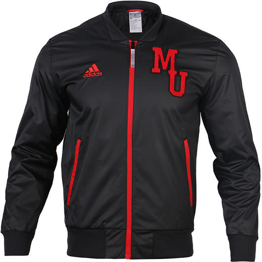 ADIDAS/阿迪达斯曼联春秋款足球运动休闲拉链夹克外套成人男H63994 商品图4
