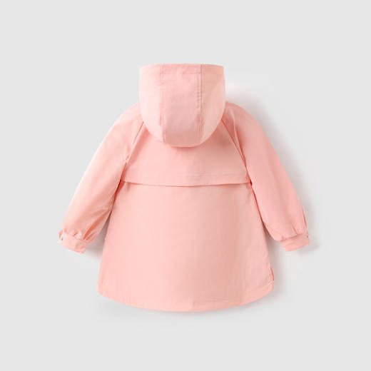 安奈儿女童梭织风衣外套ag215634 商品图1