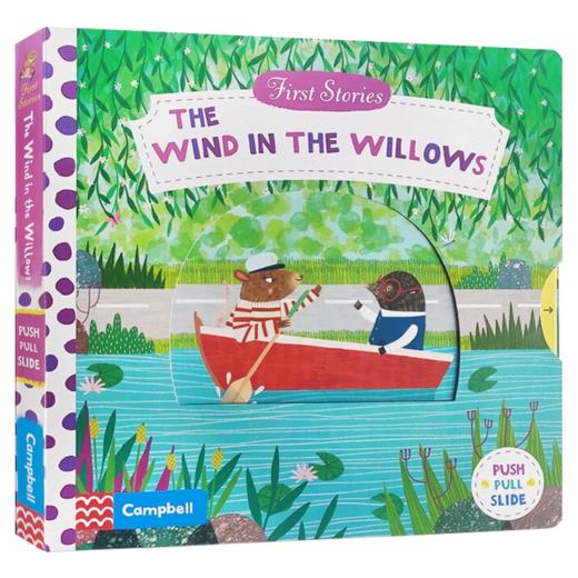 柳林风声 英文原版书 The Wind in the Willows 纸板机关操作书 First Stories系列 童话篇 英文版儿童英语启蒙绘本 亲子互动 商品图1