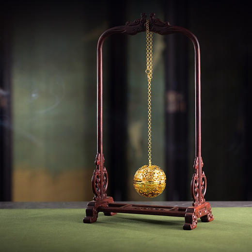 【6F】朱炳仁 铜 合意香囊挂件 铜雕汽车挂件 家居饰品艺术品 订制款礼品礼 合意香囊挂件 商品图3