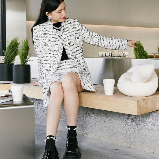 NEELLY新款春套装上衣N22011C01013 商品图0