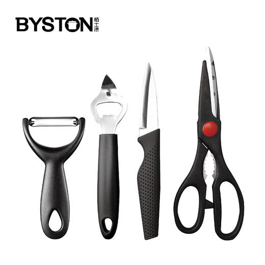 TY（分2个包裹发货）栢士德BYSTON 宝格丽四件套BST-078*1+栢士德BYSTON 蒸汤锅BST-06 /直径28CM 不含彩盒*1【鲜享1.0】 商品图3